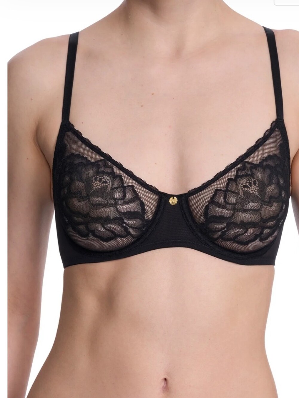 Flora Unlined Balconette Underwire Bra 32E (32DD)